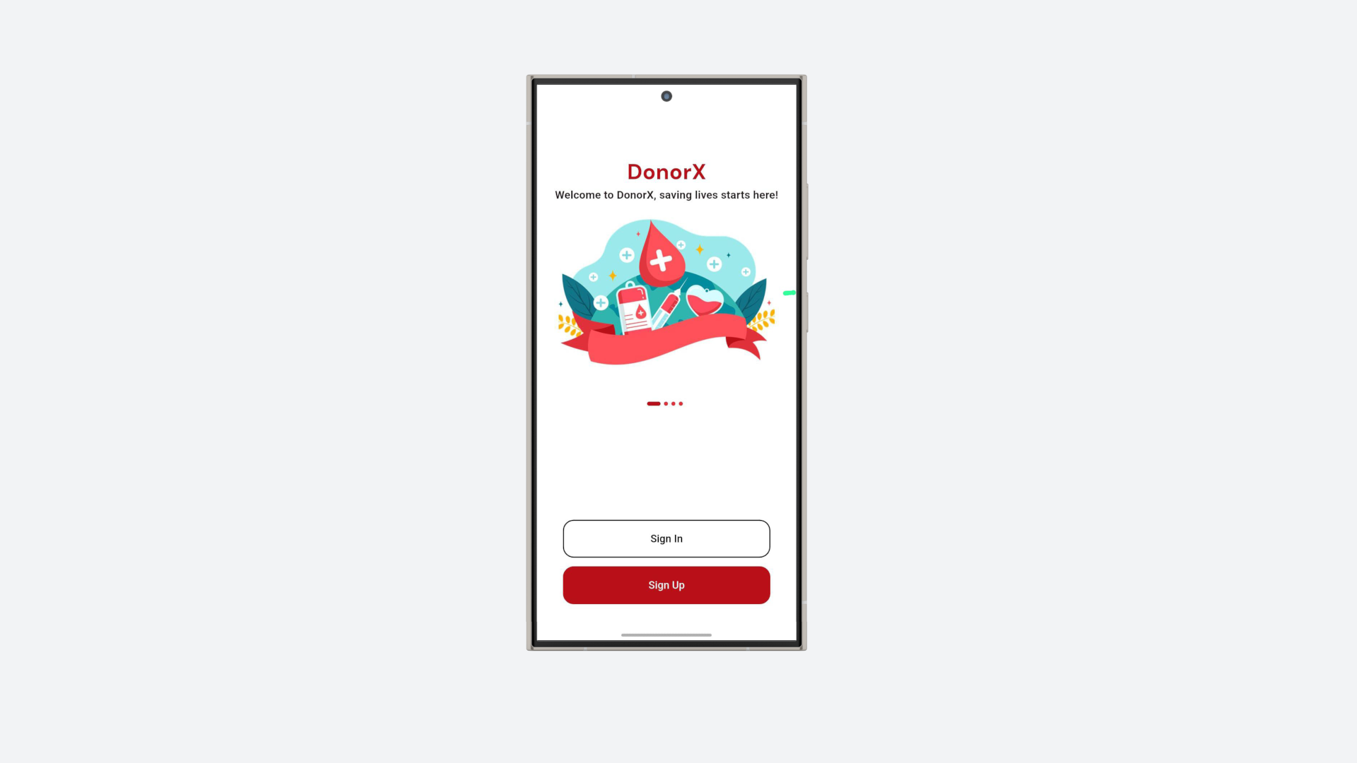 DonorX | Blood Donation Platform - Image 1