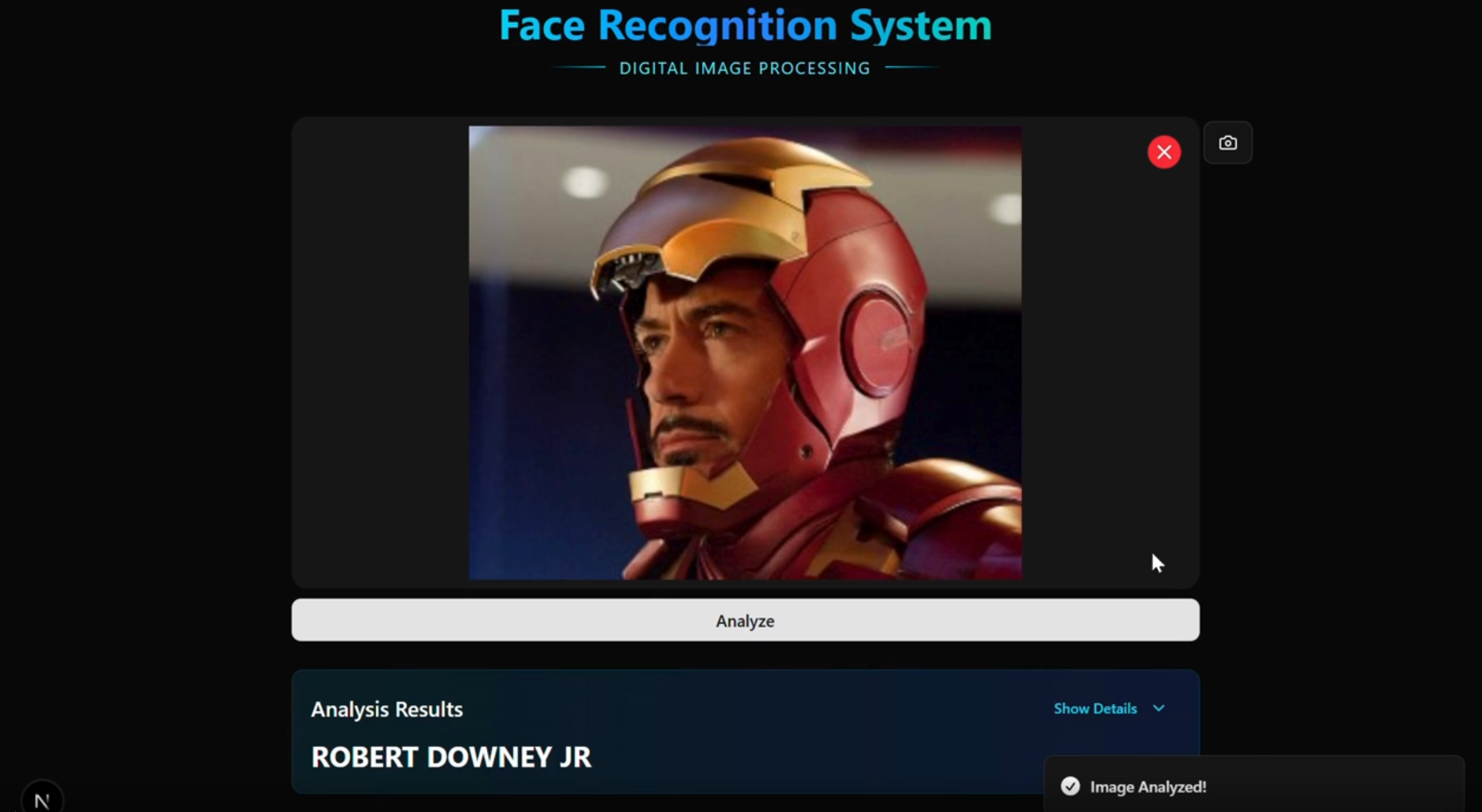 VGG Face Recognizer - Image 1